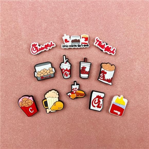 Chick-Fil-A Food Shoe Charms For Crocs - Picture 4 of 5